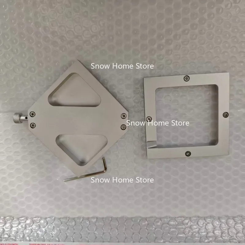 

90-мм серебряный шариковый шаблон-держатель для BGA-пайки, стальная сетка, крепление для ремонта и пайки микросхем печатных плат