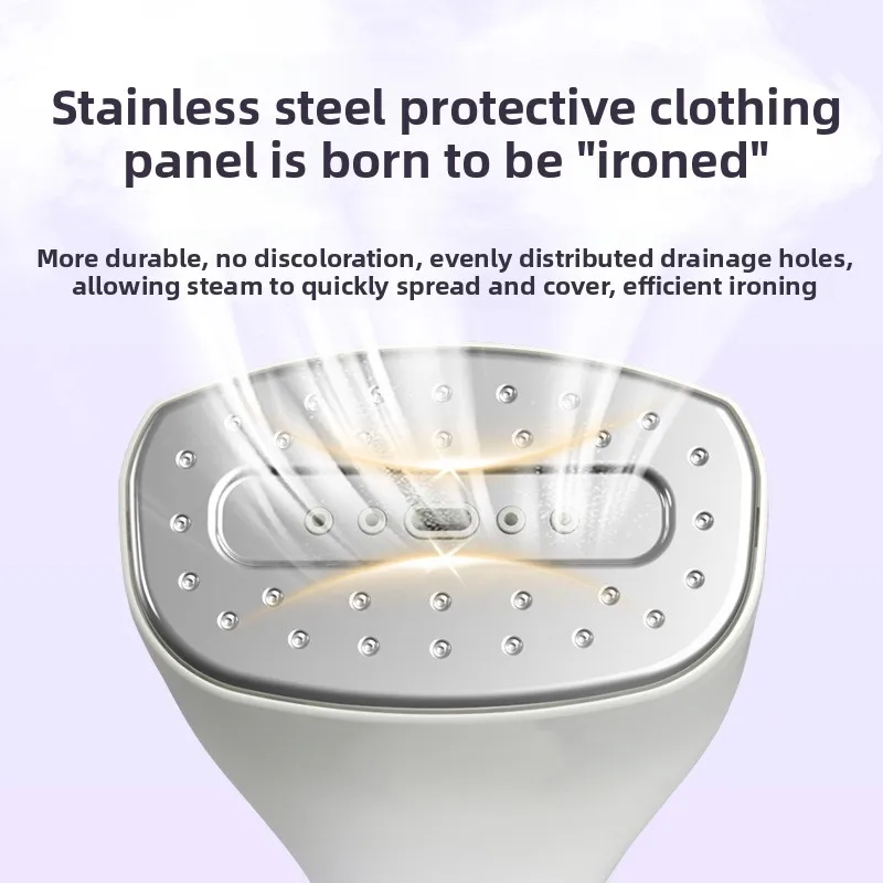 مكواة بخار للملابس المحمولة جافة ورطبة ذات الاستخدام المزدوج للسفر المنزلي #3