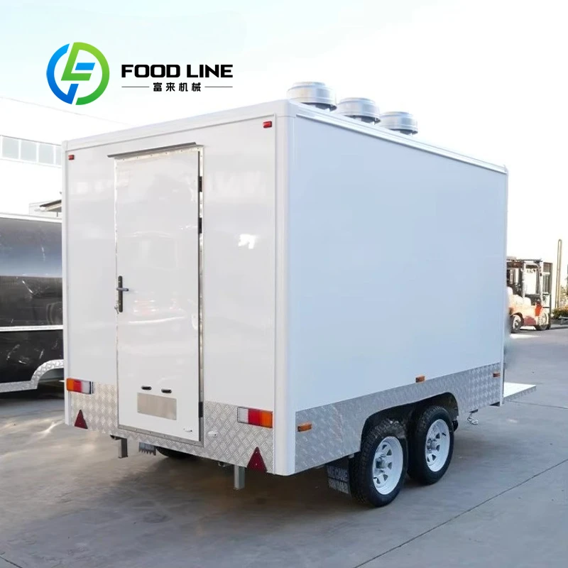 

Коммерческий полностью оборудованный прицеп для еды Imbisswagen Food Truck Мобильная кухня для кофе, мороженого, пиццы, кейтеринга по индивидуальному заказу