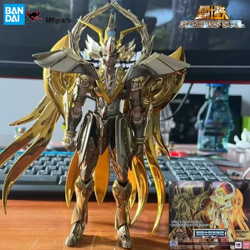 Bandai Original Saint Seiya Figure Brand New Myth Cloth Ex Tamashii Nations Action Virgo Shaka Soul Of Gold Model Gifts Toys