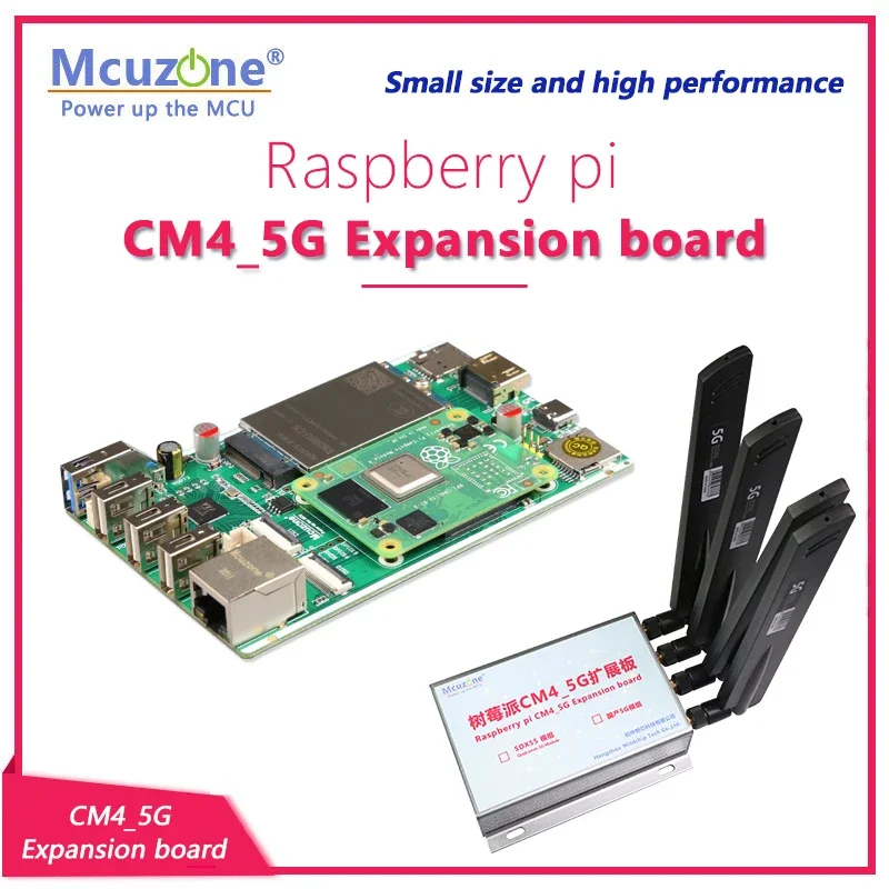 

Raspberry Pi CM4_5G Expansion board, USB3.0 5G X55 Gbps Ethernet WiFi Openwrt MiFi CPE FM150 GNSS FM650 5G Router