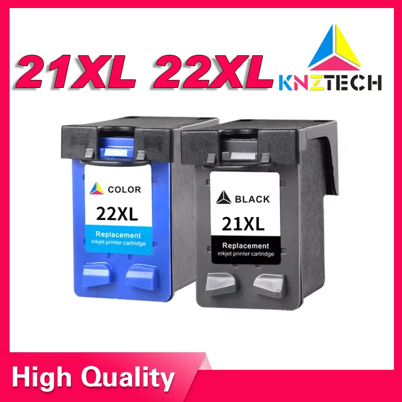 21XL 22xl ink cartridges for HP21 21 22 Ink Compatible for Deskjet F2180 F380 F2280 F4180 D1460