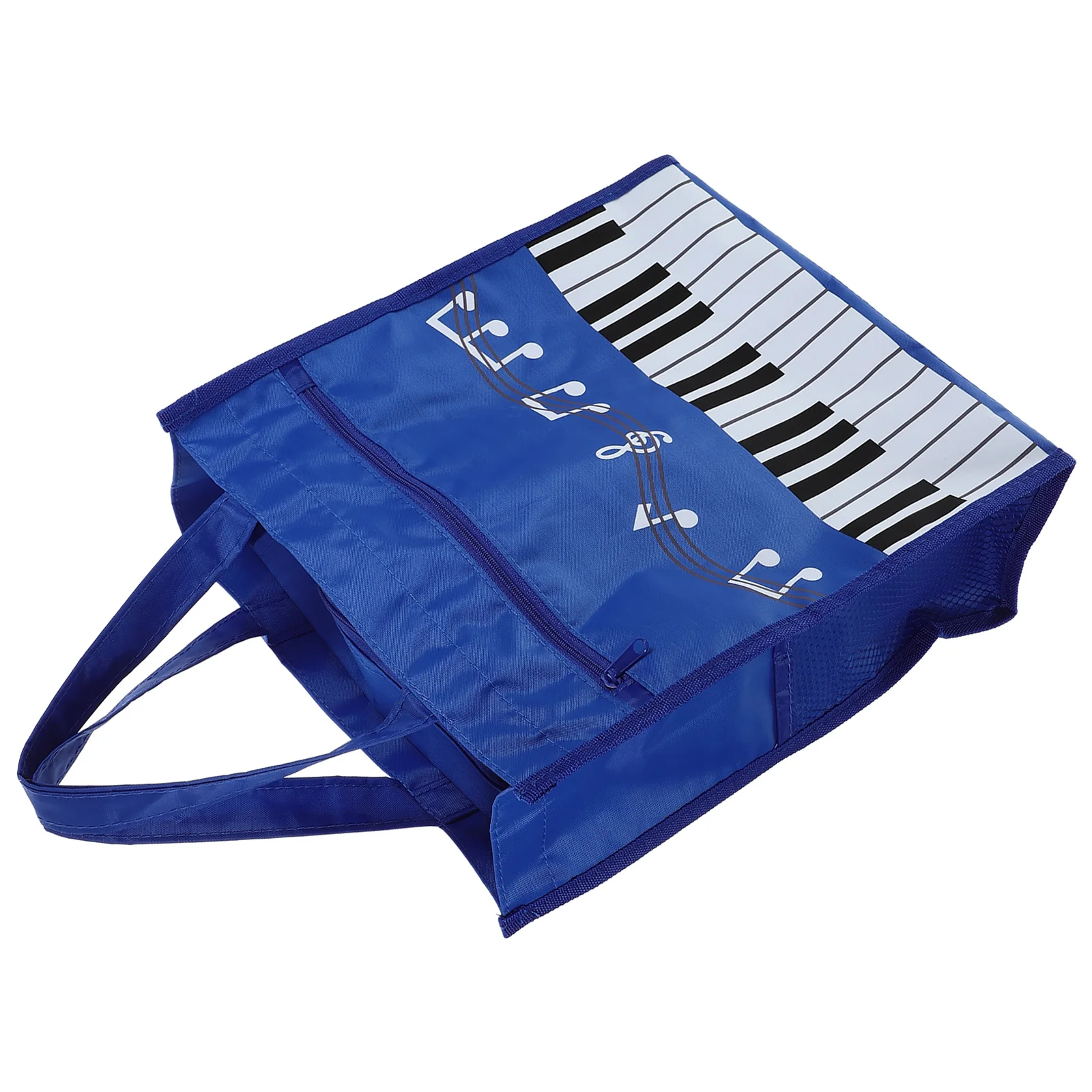 

Storage Bag with Handle Music Carry Tote for School The Notes Score Print Book Bags