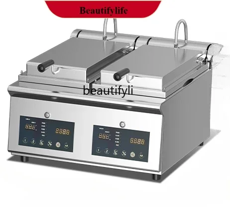 

E132 Commercial Automatic Electric Pancake Machine Catering Full Large Multi-Function Baking Pot Machine Fried Bun Furnace