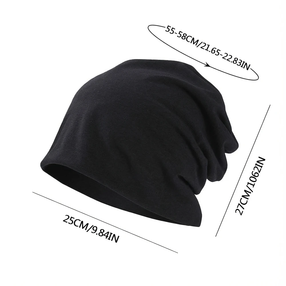 Weiche, leichte, schweißableitende Beanie-Mütze für Damen und Herren, Frühling, Sommer, Outdoor, Yoga, Laufen, Gehen, Workout, Sport – Detail 3
