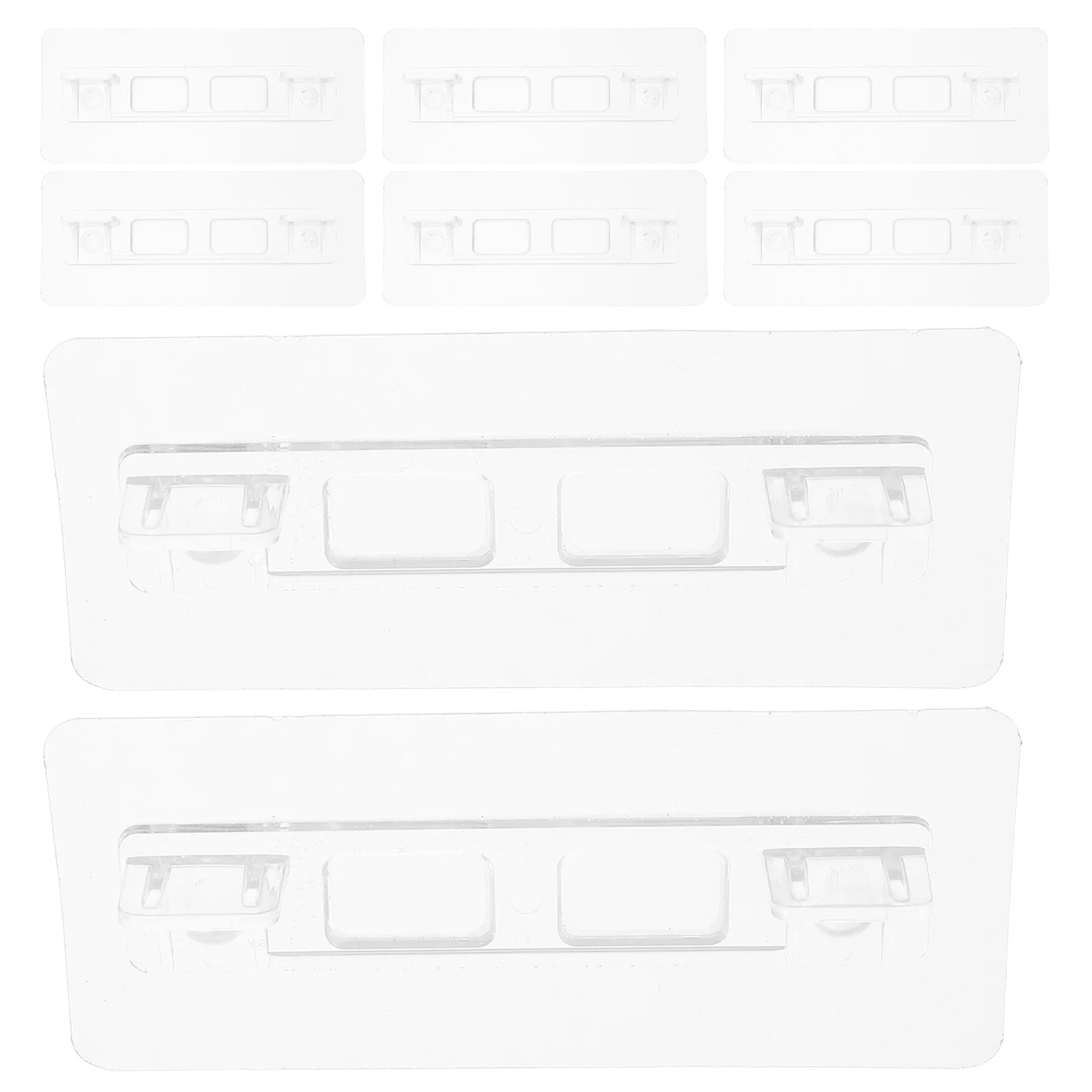 Base Plástica Estabilizadora para Cercadinho (8 Peças) com Adesivo Antiderrapante para Estabilidade no Chão – Fixador de Reposição Duradouro para Bebês