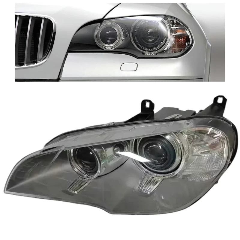 

High quality headlights suitable for BMW X5 E70 LCI dual hernia headlights 2011-2013 Lighting system E70 hernia headlights