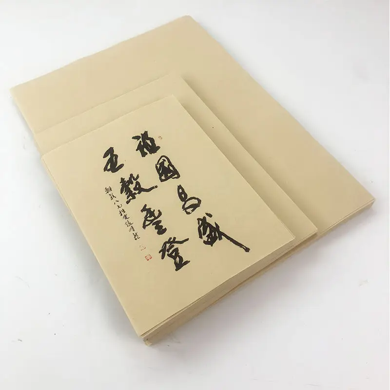 A3 A4 Chinesischen Reis Papier Druck Halb Reif Xuan Papier Chinesische Malerei Kalligraphie Schaffung Anfänger Pinsel Stift Praxis Papier