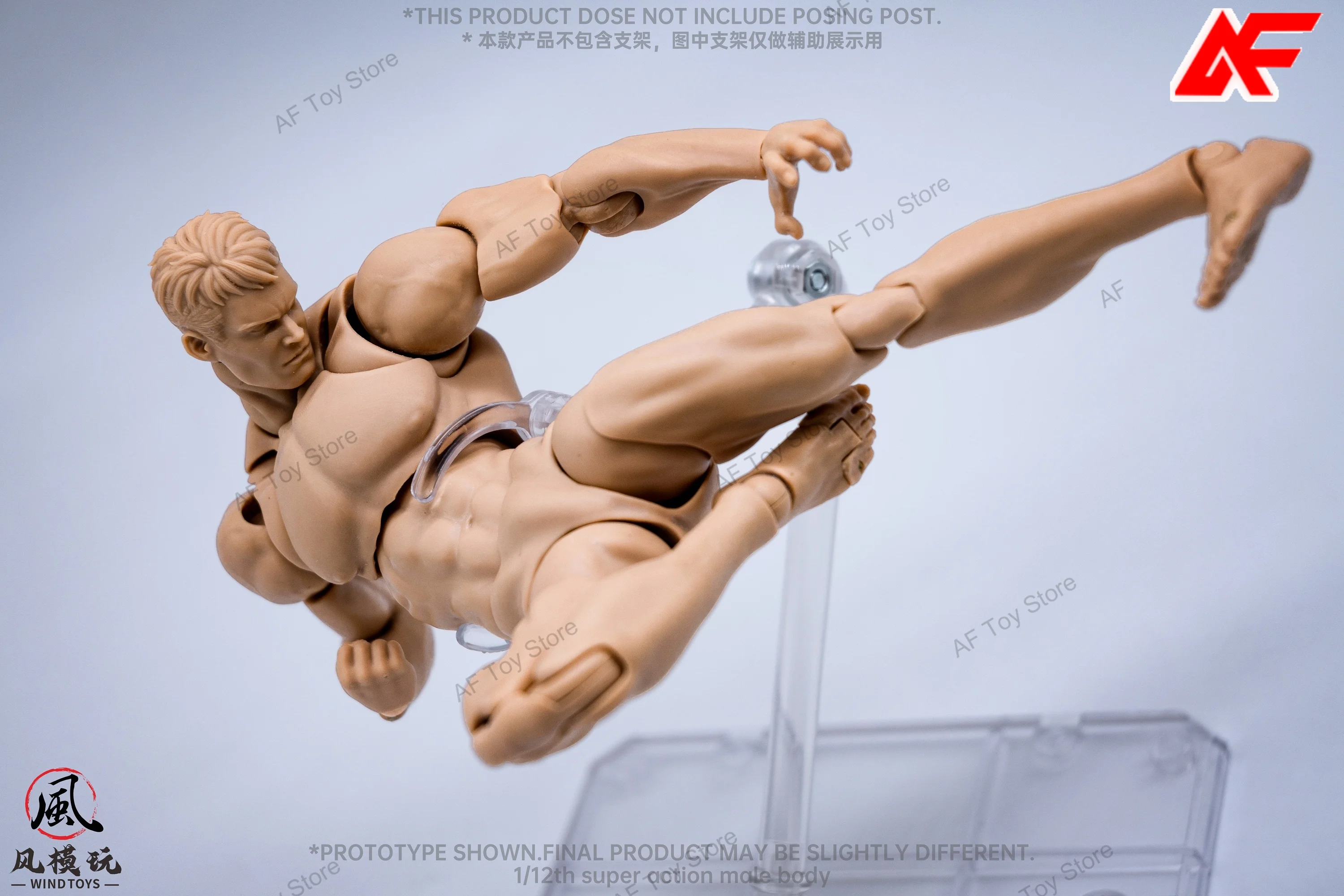 風のおもちゃ 1/12 スケール男性筋肉ボディ超柔軟な可動人形 16 センチメートルアクションフィギュアモデルおもちゃ