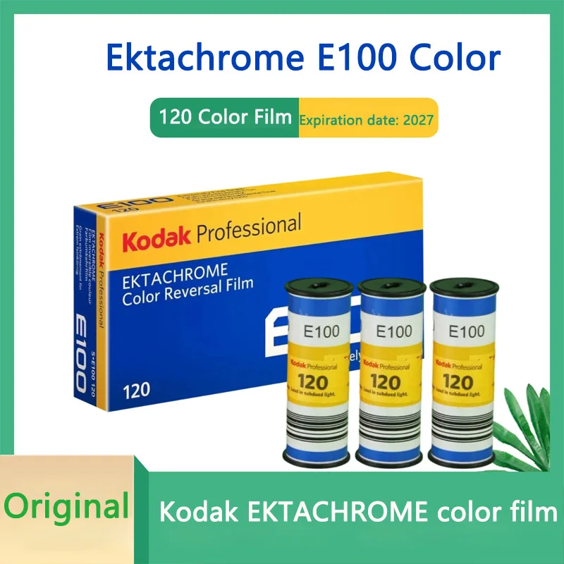 クラシック-1-3-5-ロール-kodak-professional-ektachrome-e100-カラー反転ポジティブ-フィルム-120-iso100-有効期限-2025