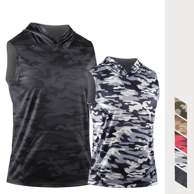 Men's Outdoor Running Fitness T-shirt Hoodies Quick Dry Sport Shirt Men Top Gym Trainning Exercise Coat Male Sweater Clothes 121