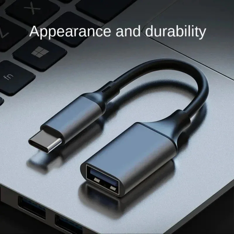 

OTG type C cable adapter USB to type C adapter data connector reader for Xiaomi Samsung S20 Huawei MacBook Pro connection box