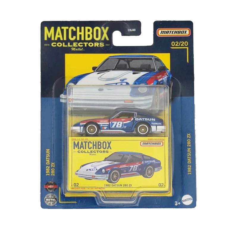 Original Matchbox Collectors Diecast Model Car Rapid 50th Anniversary Collection Alloy Toys for Boys 1/64 Edition GTR Honda Gift