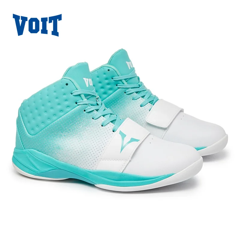 VOIT Professional Basketball Shoes NonSlip Man Abrasion Resistant Combat Concrete Floor Sneakers Cushioned High Top Combat Boots