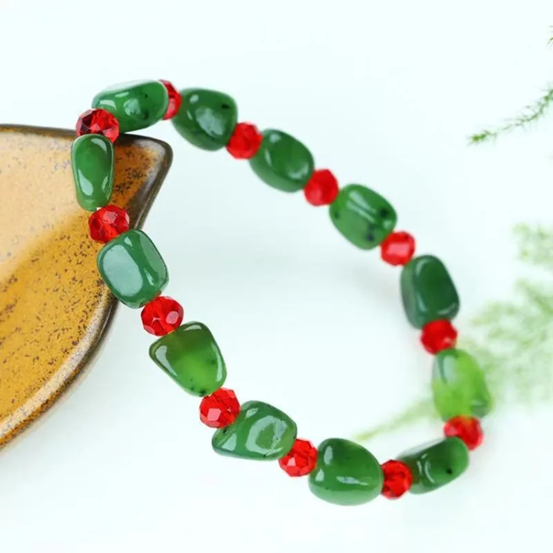 

Изысканная Яшма с браслетом Мужская и женская модная индивидуальная Универсальная