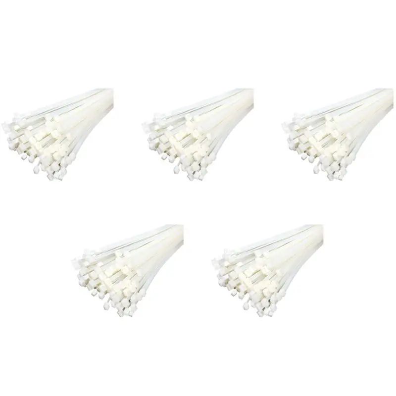 A84E-Cable Ties INDUSTRIAL QUALITY Cable Ties: 100X2.5Mm Color: White Quantity: 250 Pieces