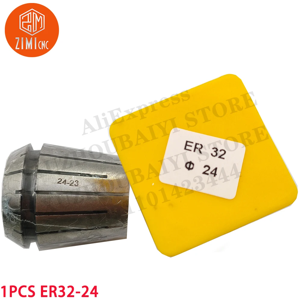ER32-24 Kolet pegas Alat Penggilingan CN ER32 Mesin Ukiran Spring Chuck Collet mesin bubut logam Pemotong penggilingan permesinan Alat CNC