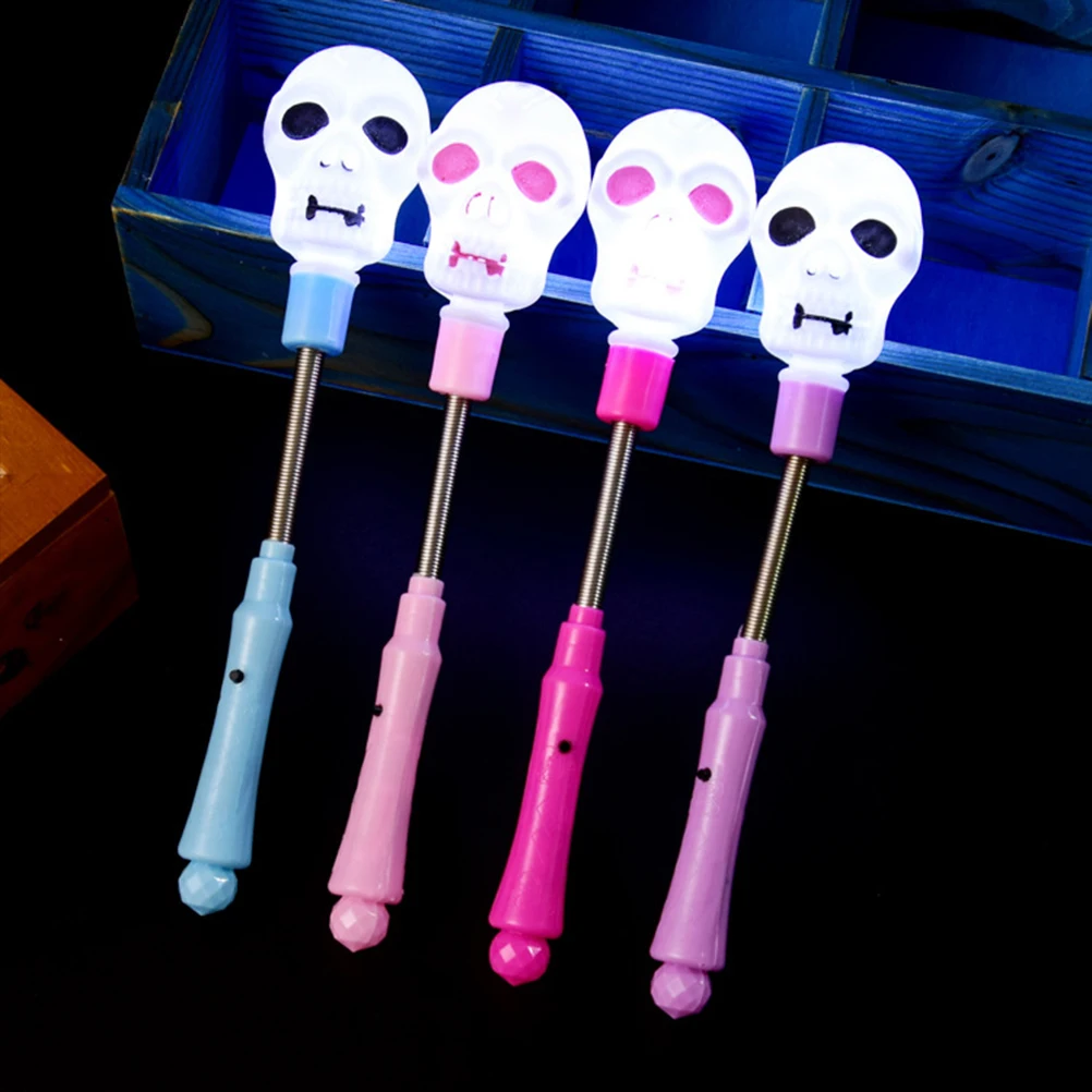 

10 Pcs Halloween Pumpkin Sticker Glow Sticks Ghost Clothing Shaped Luminance Baby