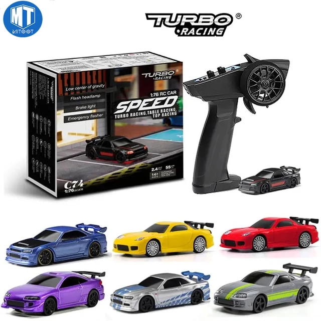 ターボレーシング1:76 c72 c73 c74 C71 スポーツrc車車車,完全比例,おもちゃキット - AliExpress