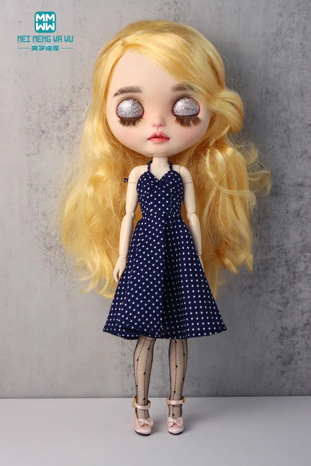 NEW 28-30cm Blyth Azone OB22 OB24 Doll Clothes Fashion Suspender Skirt Halter Dress