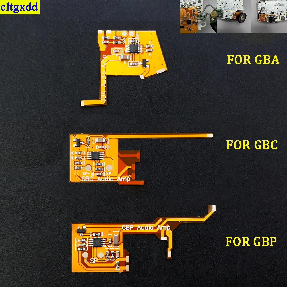 Cltgxdd 1piece FOR GBA GBP GBC low-power digital volume amplifier volume enhancement technology, motherboard accessory sound med