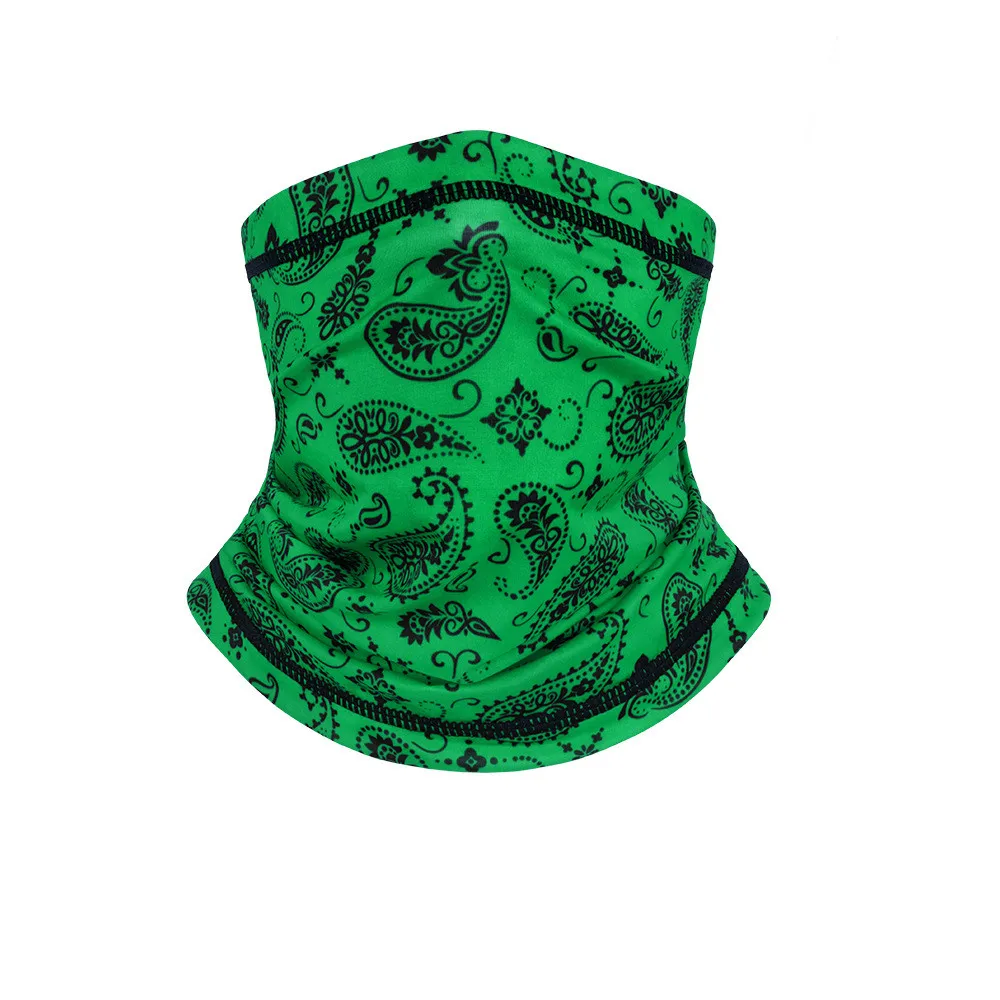 2025 Outdoor Breathable Sun Protection Breathable Ice Silk Sports Headscarf Scarf Fishing Magic Face Scarf Neck Cover Headband