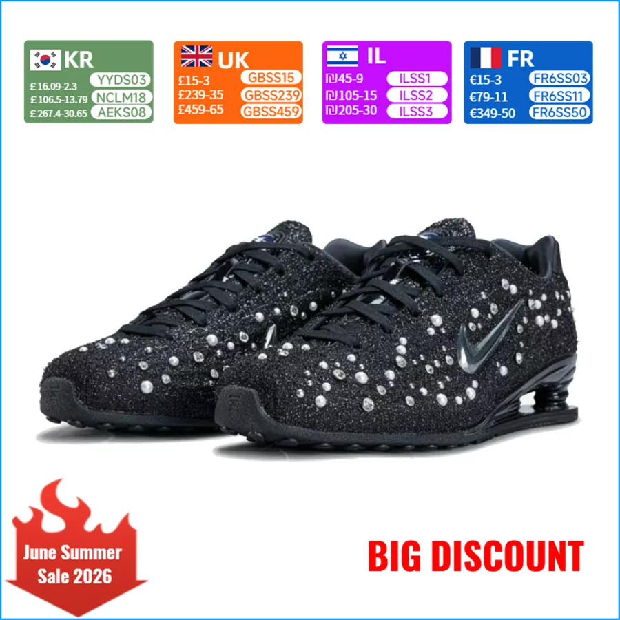

Nike SHOX Z: Stylish, Versatile, Durable, Lightweight, and Breathable Casual Running Shoes for Women – Black IQ1157-010