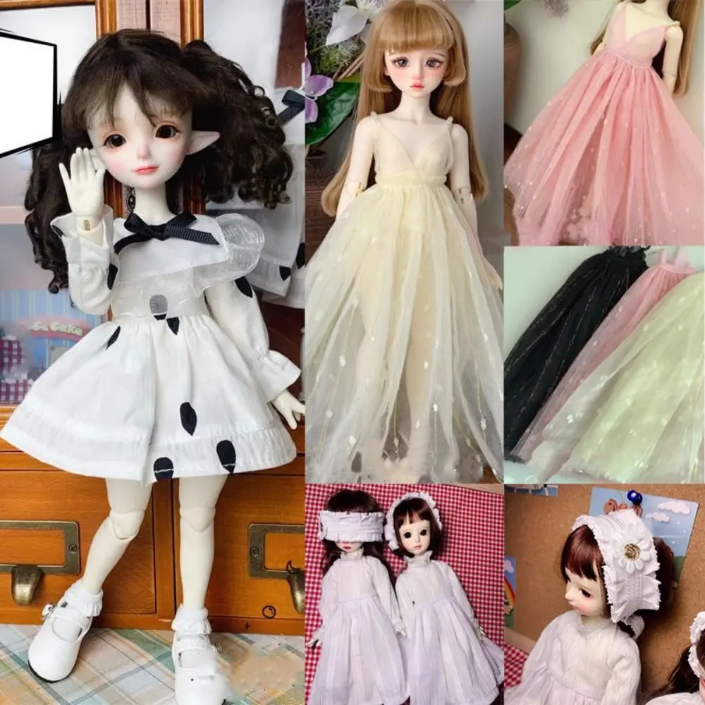 

Handmake Doll Elegant Clothes Casual Wears Mini Camisole Lace Party Dresses Fashion for 1/4 1/6 BJD 30/45cm Dolls