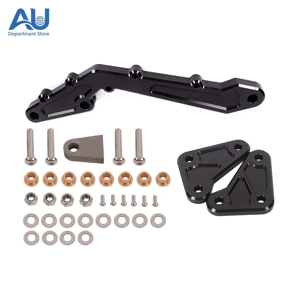 For BM K75 K100 K1100 Cafe Racer Motorcycle Rear Shock Absorber Suspension 340mm Pro-link Seat Bracket Damping Modified Kits