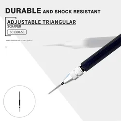 SC1300-50 SC1300 NOGA Adjustable triangle scraper BD5010 scraper deburring knifes BD7501 BD5501 trimming knifes Deburring tools