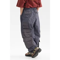 Outdoor Lightweight Functional Pant Men Streetwear Fashion Loose Casual Wide Leg Track Cargo Pants Women Trousers Sweatpants