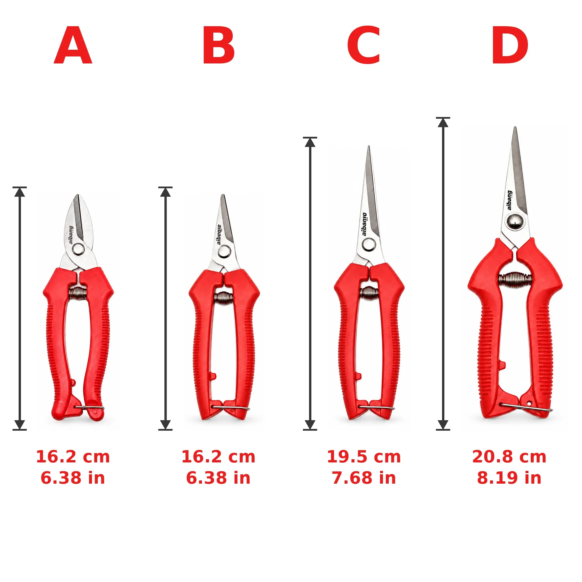 Professional Garden Pruning Shears Sharp Orchard Fruit Picking Scissors Branch Trimmer Pruner for Gardening Harvest Hand Tools