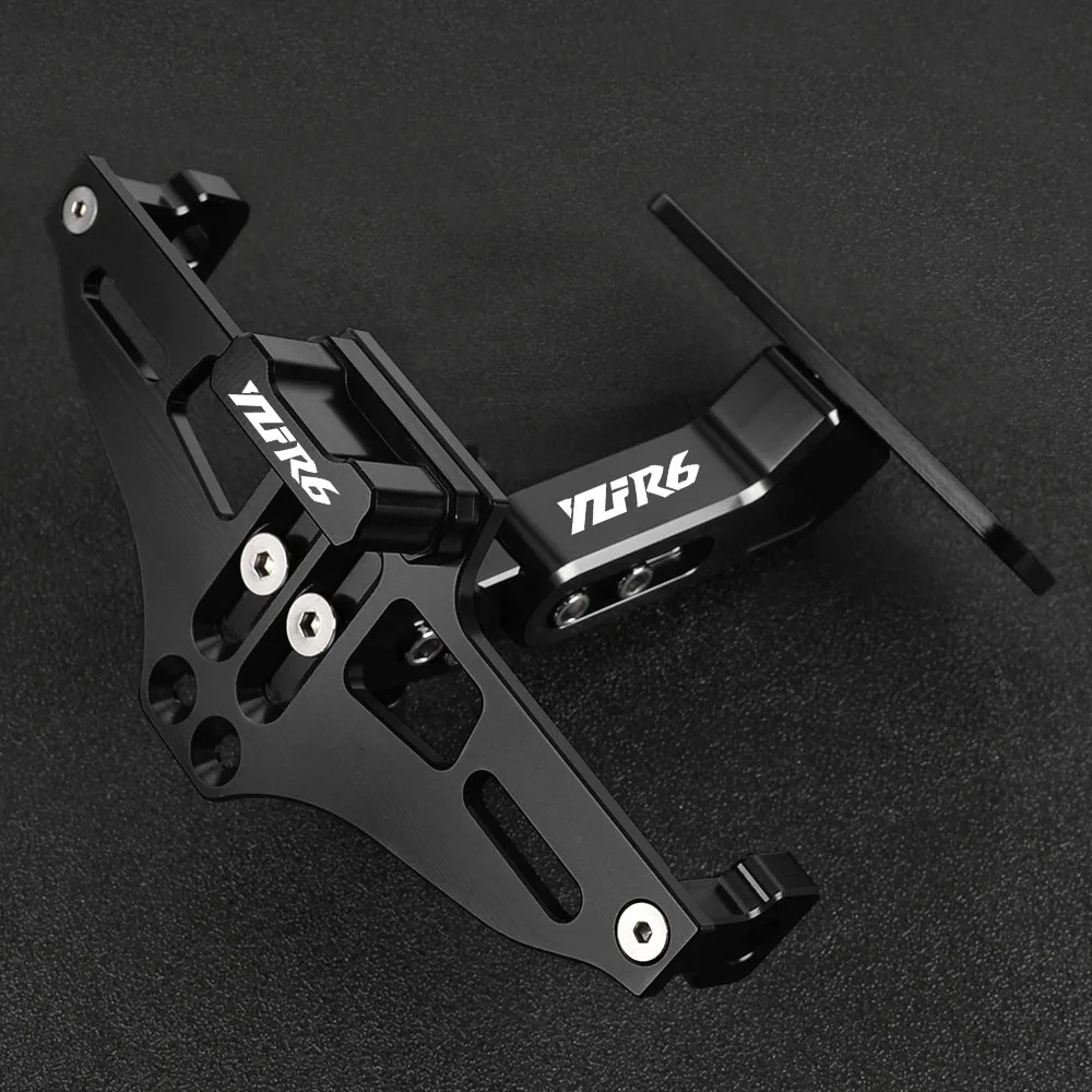 

For Yamaha YZF R6 1999-2006-2017-2020 YZFR6 YZF-R6 Universal Motorcycle License Plate Holder Rear Tail Tidy Fender Eliminator