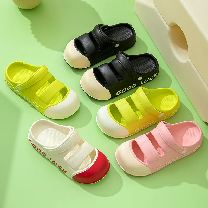 

Lightweight Comfortable EVA Womens Sandals Summer Slip Resistant Waterproof Casual Clogs Wholesale