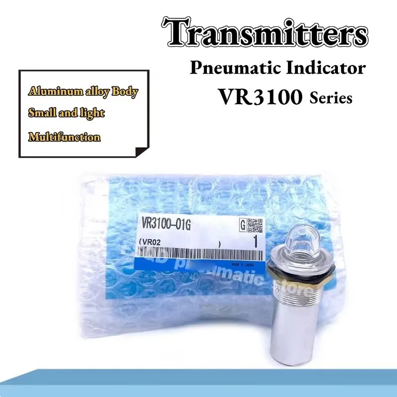 

VR3100-01R VR3100-01G VR3100-01O VR3200-01 Transmitters:Pneumatic Indicator VR VR3100 Series
