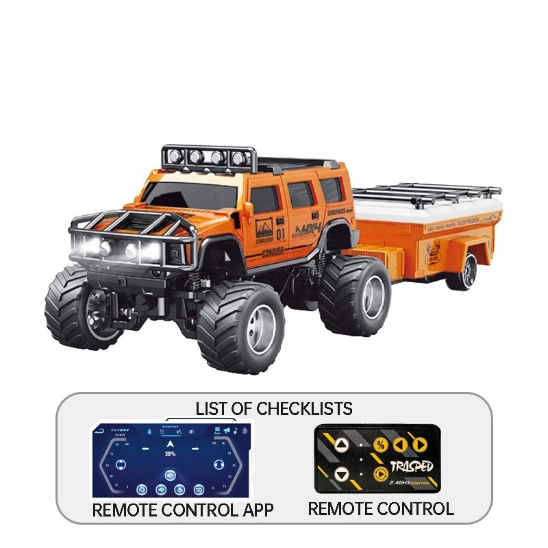 1:64 alloy rc car with led light shock-absorbing wheel adjustable speed electronic off-road RC vehicle toy kids gift usb charge