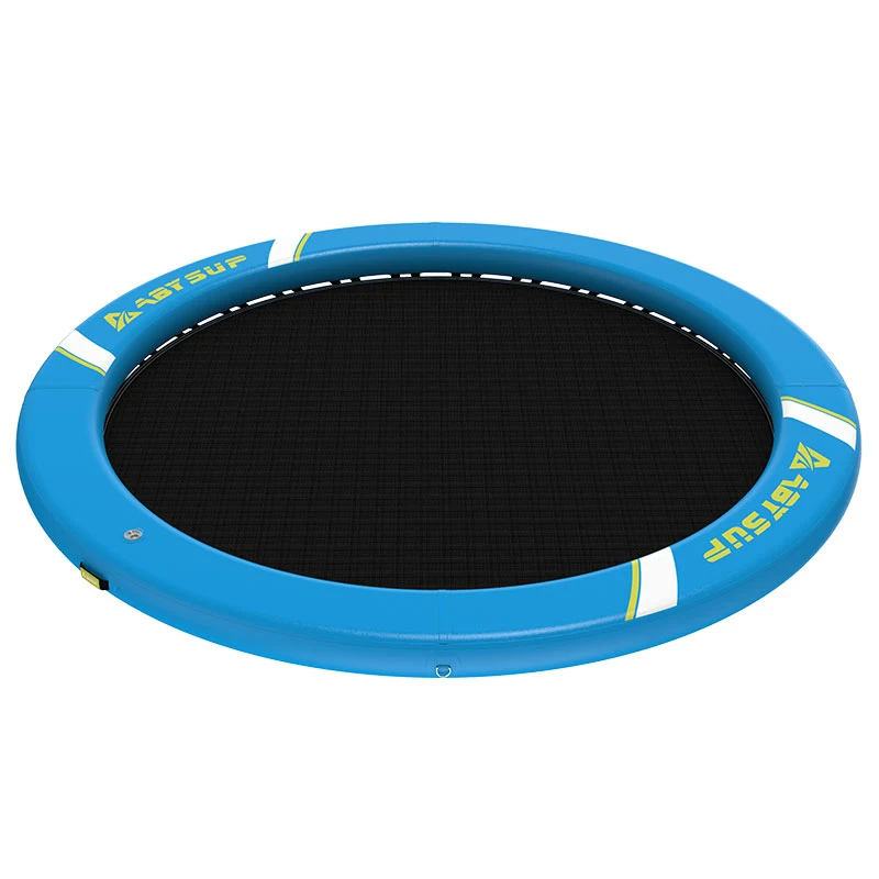 

9FT Durable Circular Water Hammock Inflatable Floating Mat for Lake River Pool Parties