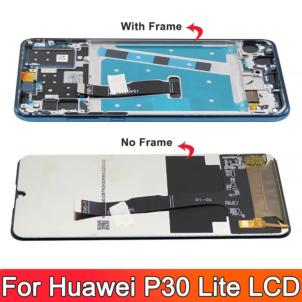 Tested For HUAWEI P30 Lite Display Replacement, for ORIG LCD Touch Screen Assembly For HUAWEI P30 Lite Nova 4e MAR-LX1A LX2