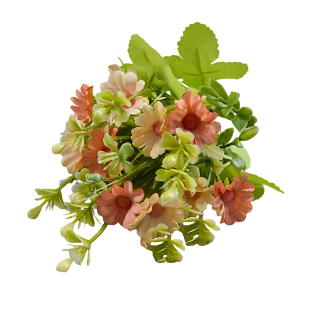 Bouquet Artificial Flowers Cm Feature Head Living Rooms Package Contents Pastoral Weddings Pastoral Decoration