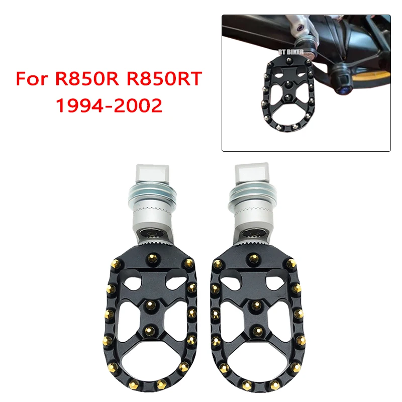 

For BMW R850R R850RT Rear Footrest Adjustable Foot Pegs Rotatable Foot Pegs Rest R850 R R850 RT R 850R R 850 RT 1994-2002 2001