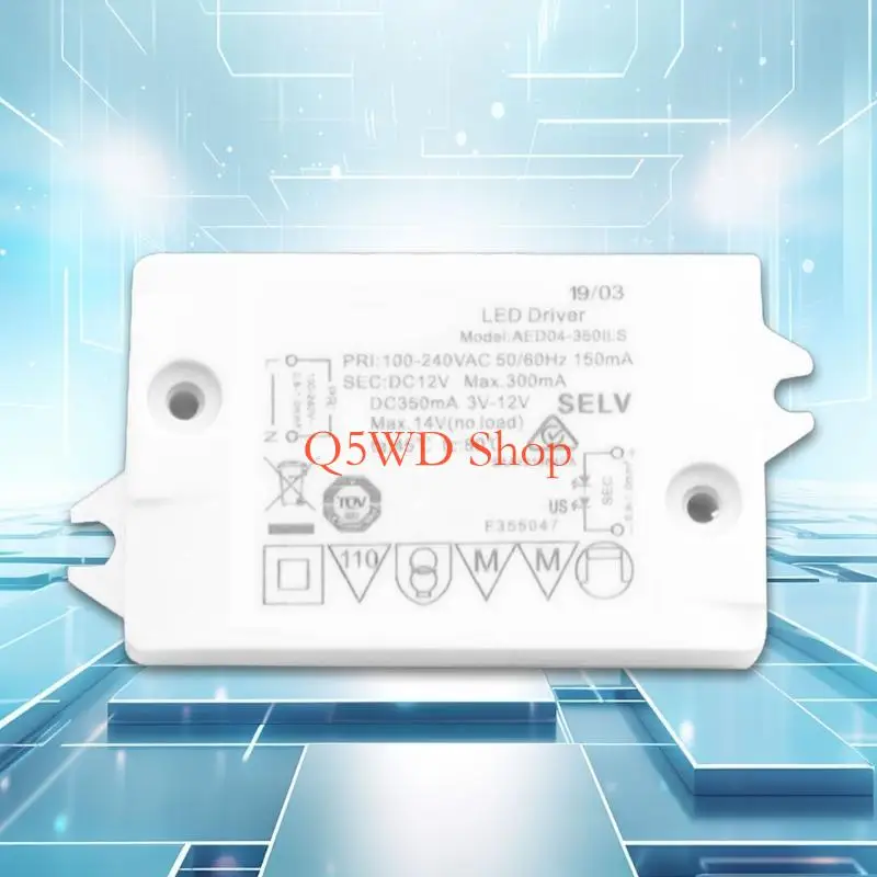 Q5WD Upgrades LED Power Supply Short Circuits Protections Power Supply  High Performances LED Driver LED Power Sources for Home
