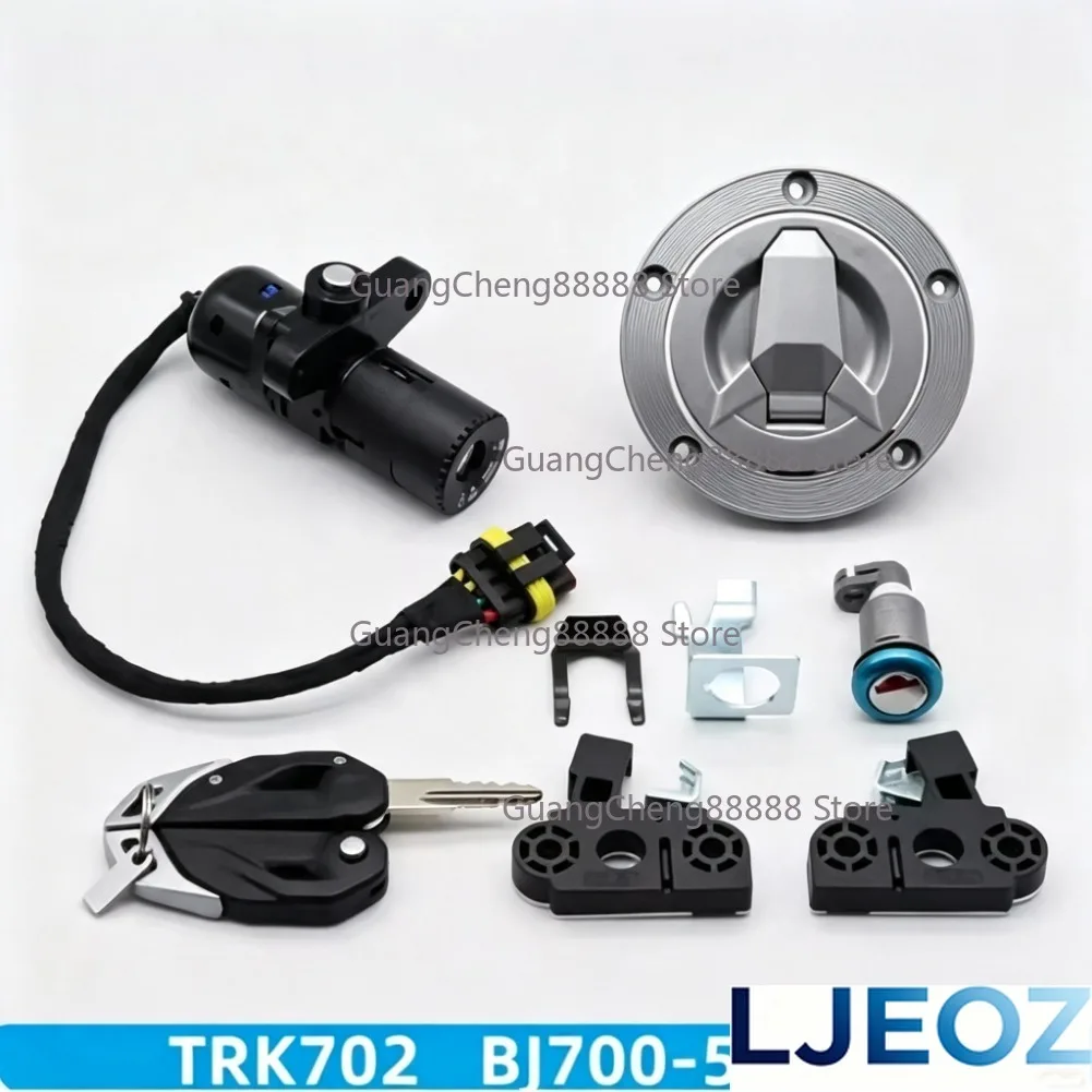 For Benelli TRK702 702X BJ700-5F Complete Lock Set Ignition Switch Key Barrel