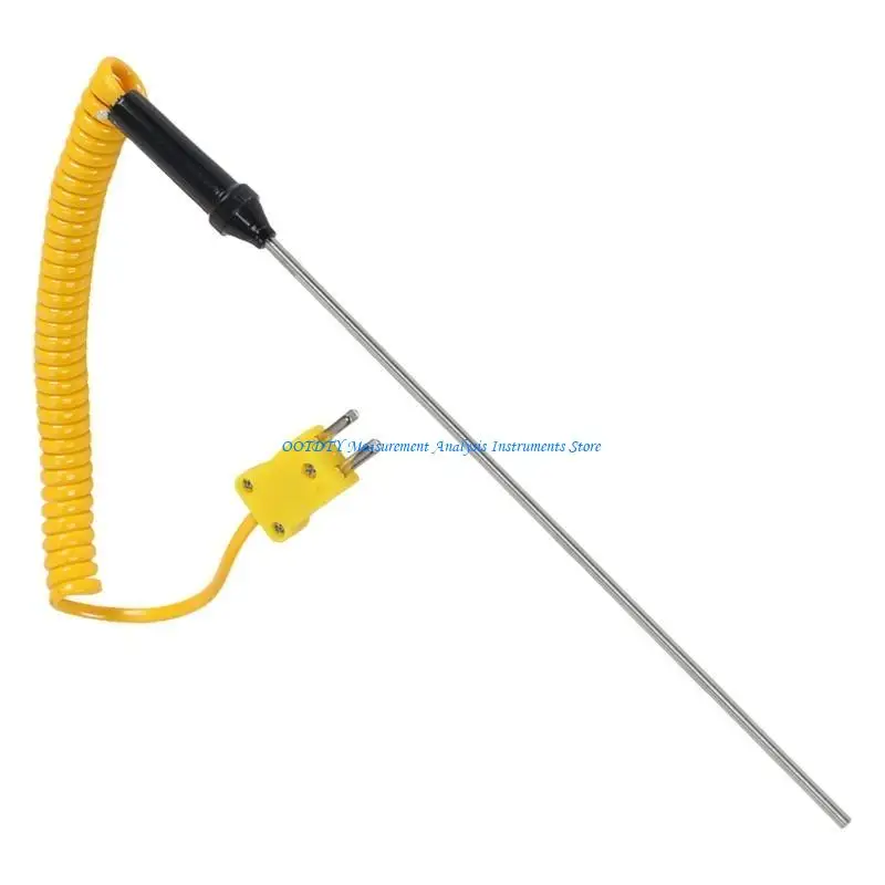 367D Multiple Length K Type Temperature Probe Ensuring Quick And Precise Monitoring For Lab Research And Industrial Processes