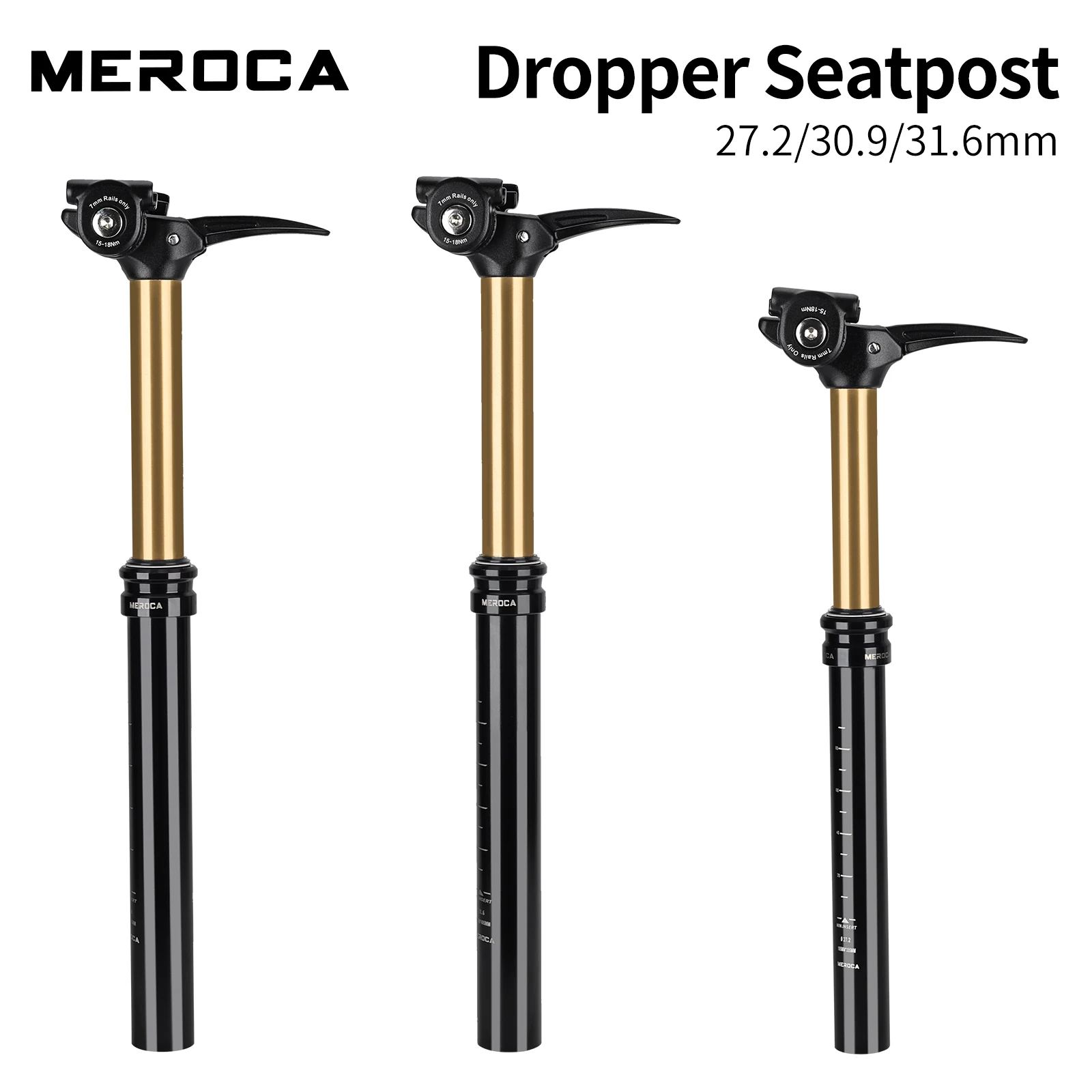 

Велосипедный подседельный штырь MEROCA 27.2мм/30.9мм/31.6мм с ручной регулировкой высоты, из алюминиевого сплава, для горных велосипедов