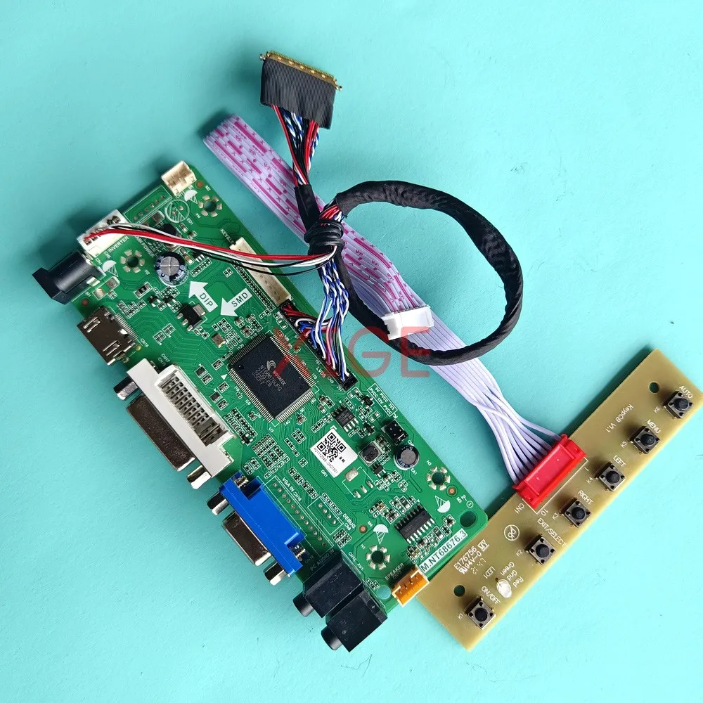 

For LP173WF1-TLB2 LP173WF1-TLC1 40Pin LVDS Laptop Screen VGA DVI 1920x1080 HDMI-Compatible 17.3" Driver Controller Board Kit DIY