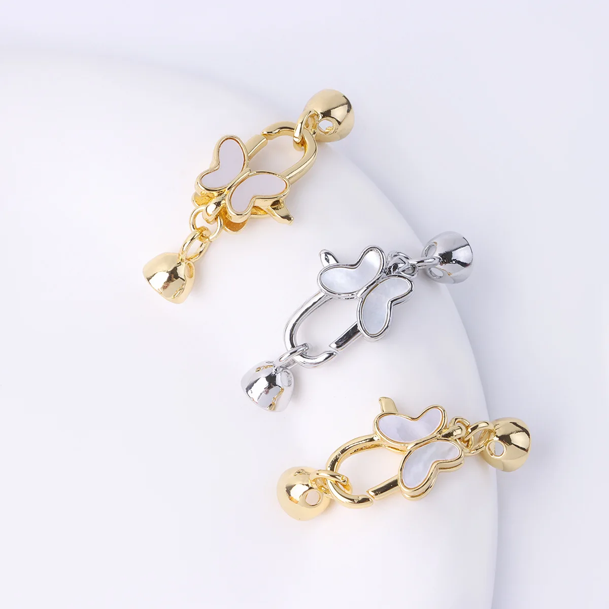 

1 шт. набор с белой ракушкой, бабочкой, пружинным прессом, застежкой-лобстером, жемчужным ожерельем, соединительной пряжкой, ювелирными аксессуарами своими руками, материал