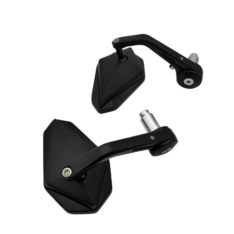 7/8 "دراجة نارية بار نهاية مرآة الرؤية الخلفية المرايا الجانبية ل Ducati Honda CB650R كاواساكي ياماها MT03 سوزوكي SV650 GSXS750 Benelli