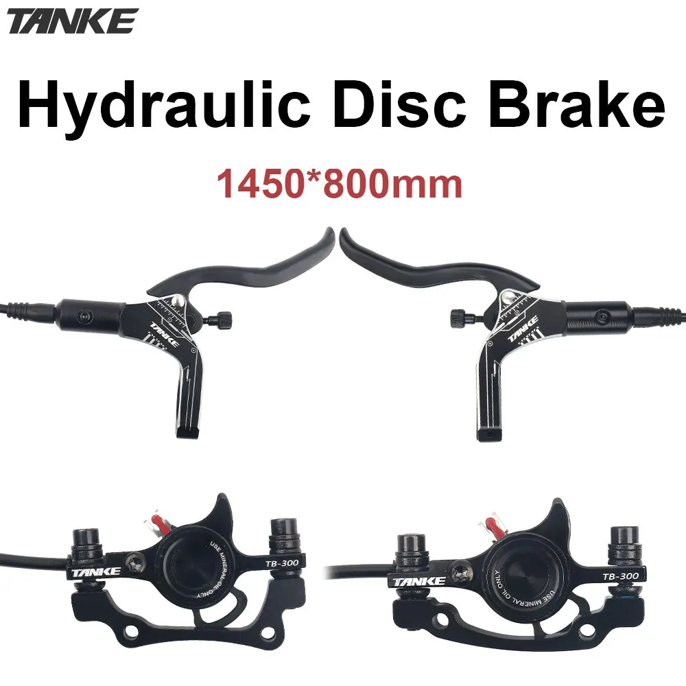 

Tanke MTB Hydraulic Disc Brake 1450 800mm Mountain Bike Disc Brakes Set Front Rear Bicycle Caliper Cycling Parts