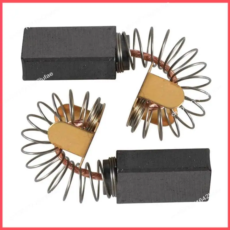 

B52C 10 PCS Carbon Brushes As Shown Replacement Set For 1619X08020 1619X07410 1619X01351 2610320391