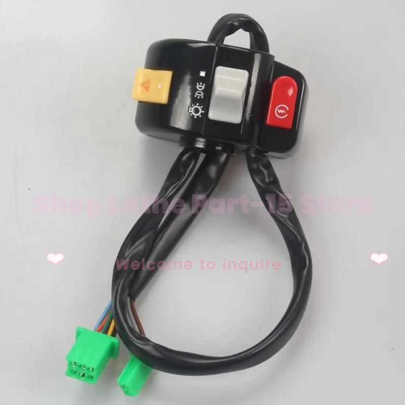 For SYM Motorcycle Sanyang 21 Cruiser 150 XS150T-9B 4V Right Handle Switch Headlight Start Double Flash